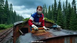 "I Found an Abandoned Train in the Forest… What Happened Next Will Shock You! 😱🚂"