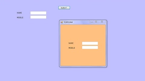How Keep Windows form allways on top other forms c#.net