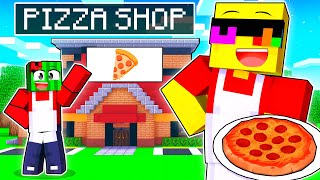 Opening Our PIZZA SHOP Restaurant in Minecraft screenshot 4