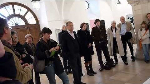 Fliesstext 10 BIT FLOW by Julius Popp Eröffnung