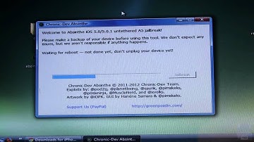 How To Jailbreak iPhone 4S & iPad 2 5.0.1 on Windows with Absinthe