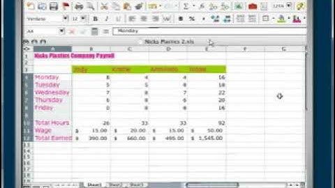 Computer Skills: Excel - Lesson 4: Formatting