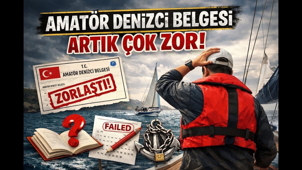 AMATÖR DENİZCİ BELGELERİNDE YENİ DÖNEM! - NELER DEĞİŞTİ?