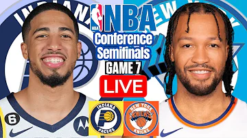 GAME 7: INDIANA PACERS vs NEW YORK KNICKS | SCOREBOARD | PLAY BY PLAY | #NBAPlayoffs