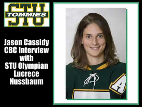 Jason Cassidy CBC Interview with STU Olympian Lucr...