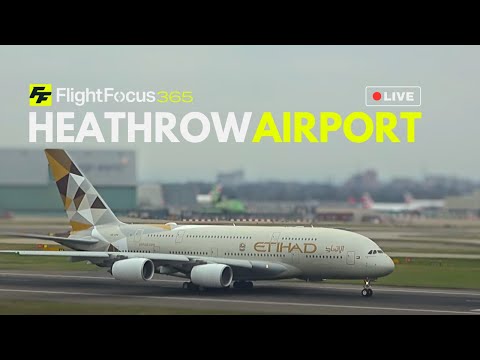 Heathrow Airport Live - Friday 1st August 2025