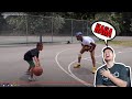 10 YEAR OLD KID SAUCED UP FLIGHT IN 1v1 BASKETBALL!!! LOL