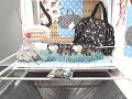 【Toreba】折り畳みボストンバッグブラック（スヌーピー）