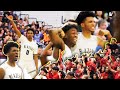 Sierra Canyon V Etiwanda SOLD OUT PLAYOFF GAME! CROWD FIGHT STOPS GAME! Bronny Gets MAJOR MINUTES!