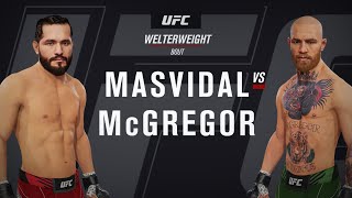 Masvidal VS McGregor UFC 4