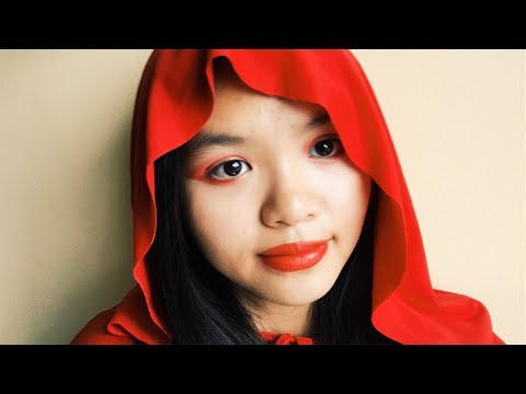 Full Face of Makeup Using Only Red