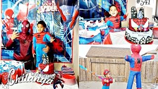 FIESTA DE CUMPLEAÑOS DE SPIDERMAN "HOMBRE ARAÑA" + SORPRESA!!  VLOGS DIARIOS #541
