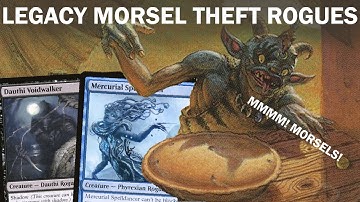GIMME THOSE MORSELS! Legacy Dimir Prowl Rogues. Mercurial Spelldancer and Morsel Theft brew! ONE MTG