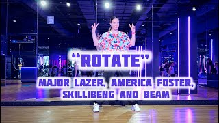 Download lagu ROTATE - Major Lazer, America Foster, Skillibeng, Beam | Zumba | EDM | Choreo by Valeria Krivosheina
