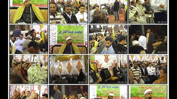 القارئ محمد عبد الحليم سورة يوسف ببنى عبيد12\2\2014