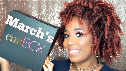 March Curl Box Unboxing | AdrianneMG