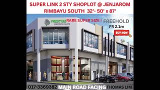 Jenjarom Rimbayu South Shop Main Rd Frontage