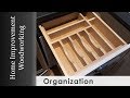 Drawer Organizer Build for Kitchen Makeover