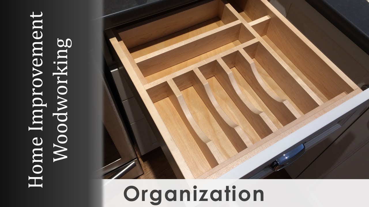 DIY Two-Tiered Drawer Organizer 