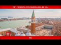 April 28, 2024, Visit to Venice, Pope Francis,  ASL