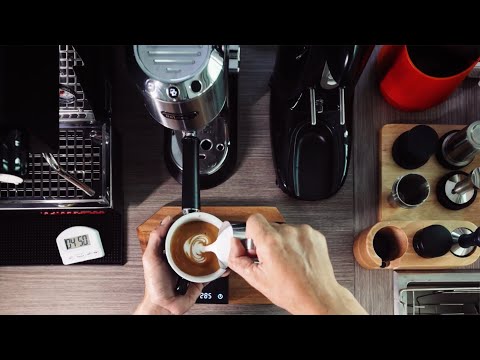 Everyday Coffee | 2:00PM 20.01.21 | 5min. | DeLonghi Dedica EC685 | Make a coffee latte |