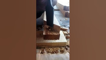 Teak wood #woodwork #woodworking #asmrsounds #oddlysatisfying #satisfying #chisel #sharp