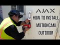 Installing and testing ajax sensor motioncam outdoor  expert advice from aim security systems