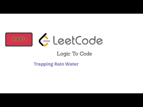 Trapping Rain Water LeetCode - YouTube