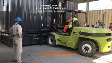 Container Conversions- 20FT Ablution Container