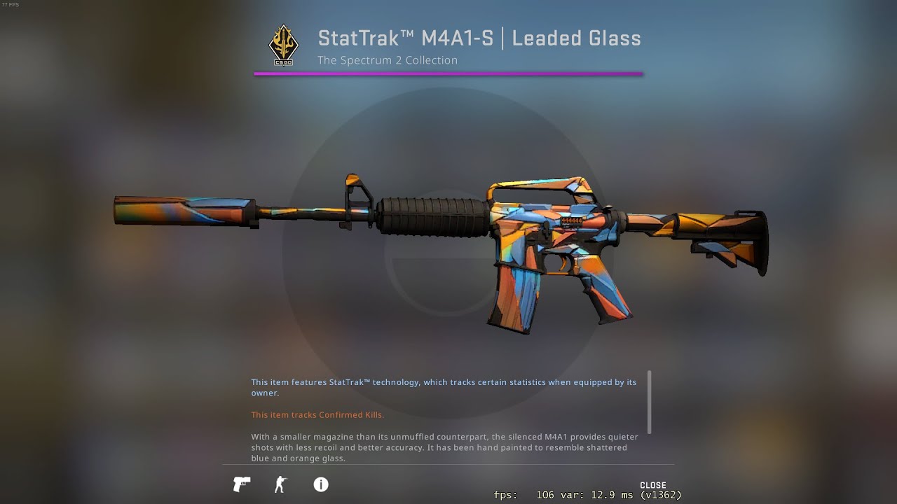 Stattrak m4a1 s golden coil well worn фото 94