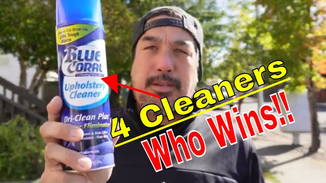 Lets Test and Review (3) Carpet Cleaners On some Car Mats and see how they  work