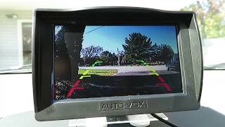 How to Install a Wired Backup Camera: Auto-Vox M1 in a Toyota Corolla