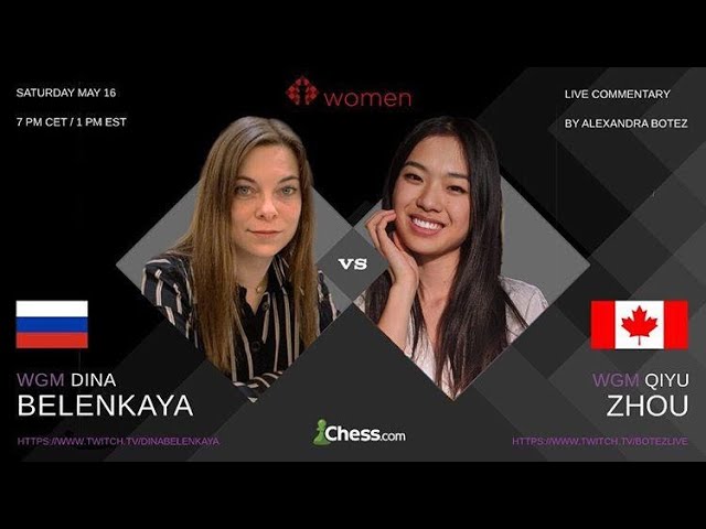 Dina Belenkaya on X: Round 1 Board 1 LET'S GOOO