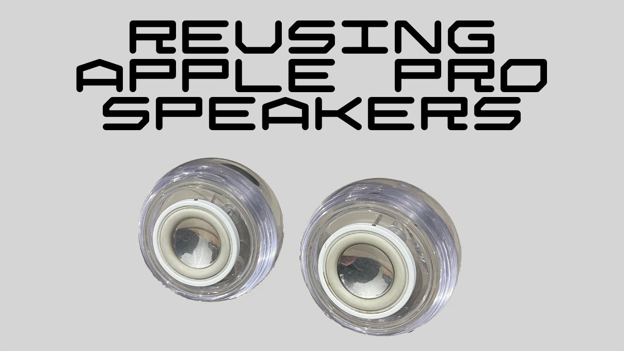 🇺🇸 Re-using Apple Pro Speakers (M6531) [#TCE0362] - YouTube