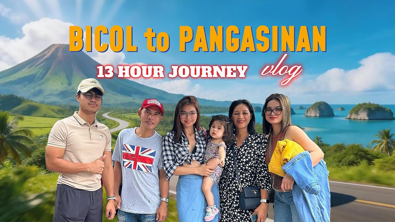 Bicol to Pangasinan in 13 hours travel 🚐