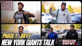 New York Giants | Day 1 Voluntary Workouts | Daboll Presser and DJ interview