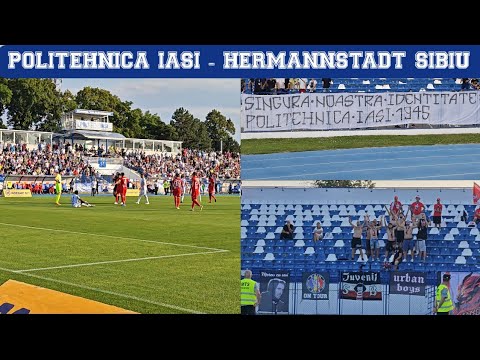 Zi de meci azi la Sibiu: FC Hermannstadt - Poli Iași. În pauză, va fi  prezentată cupa mondială la minifotbal, câștigată de România