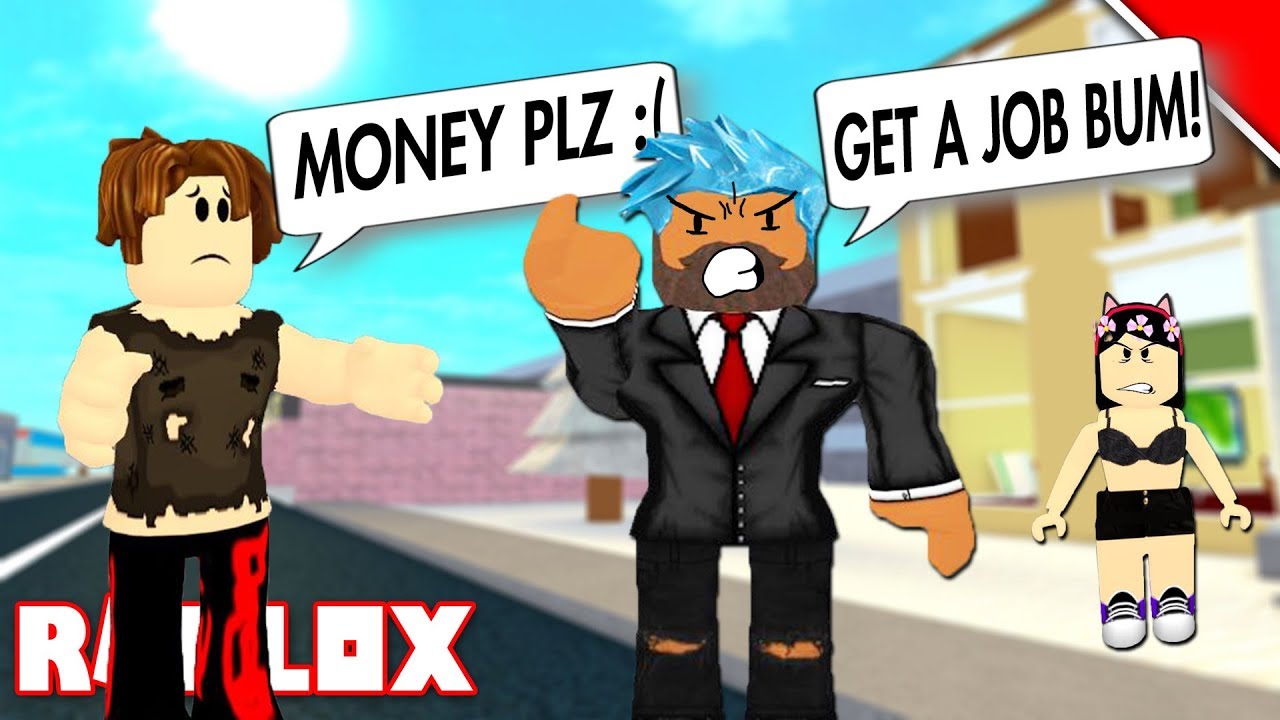 Fake Homeless Prank In Roblox Roblox Social Experiment Adopt And Raise A Baby Homeless Prank Youtube - homeless shirt roblox