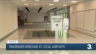 As TSA announces record number of travelers during pandemic, local airports also see an increase
