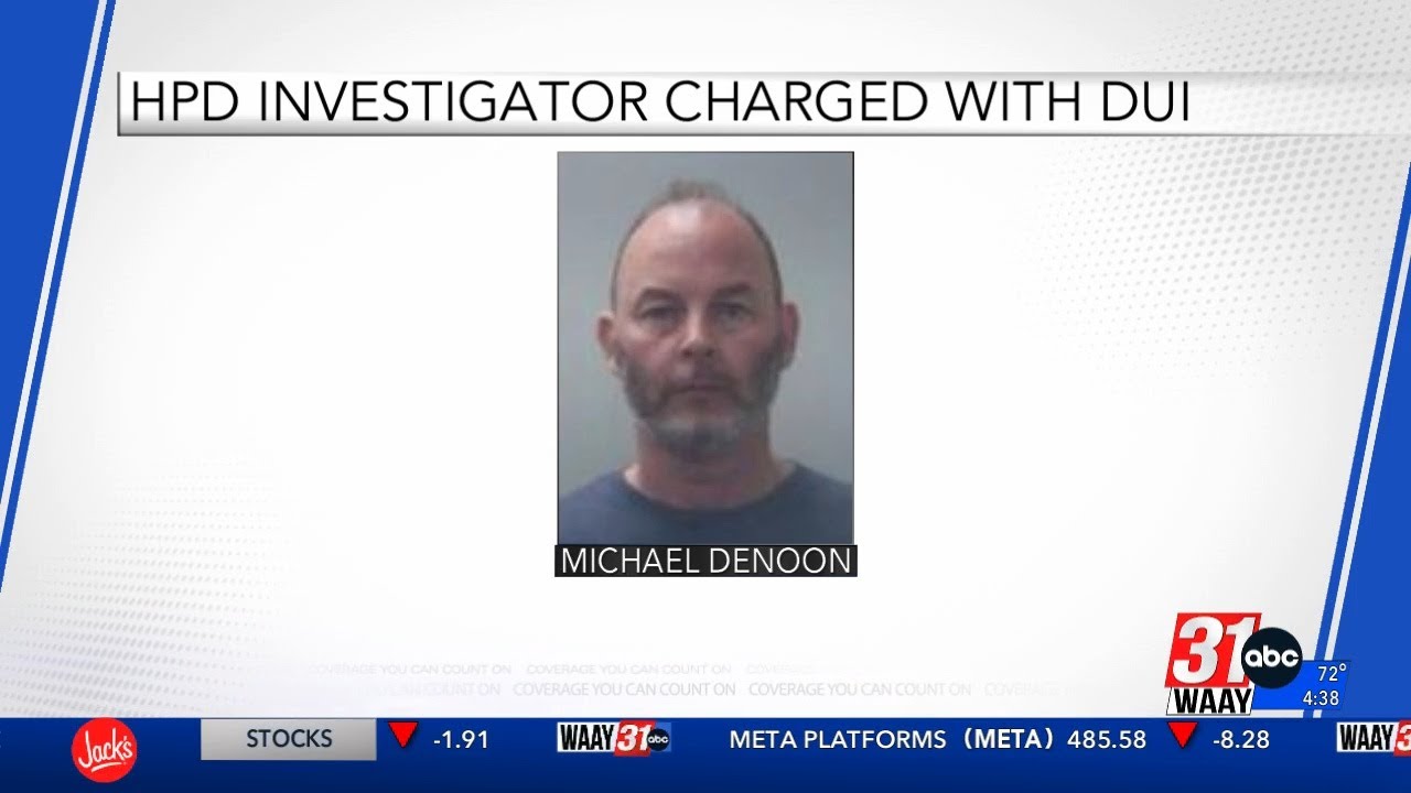 Huntsville Police investigator charged with DUI - YouTube