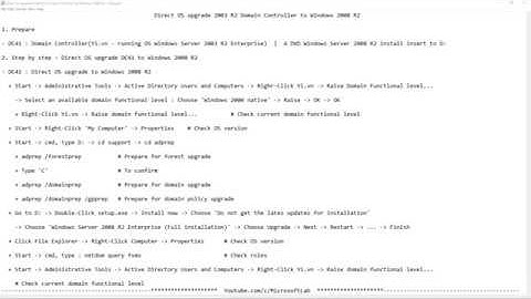 Direct OS upgrade 2003 R2 Domain Controller to Windows 2008 R2 (for lab environment)