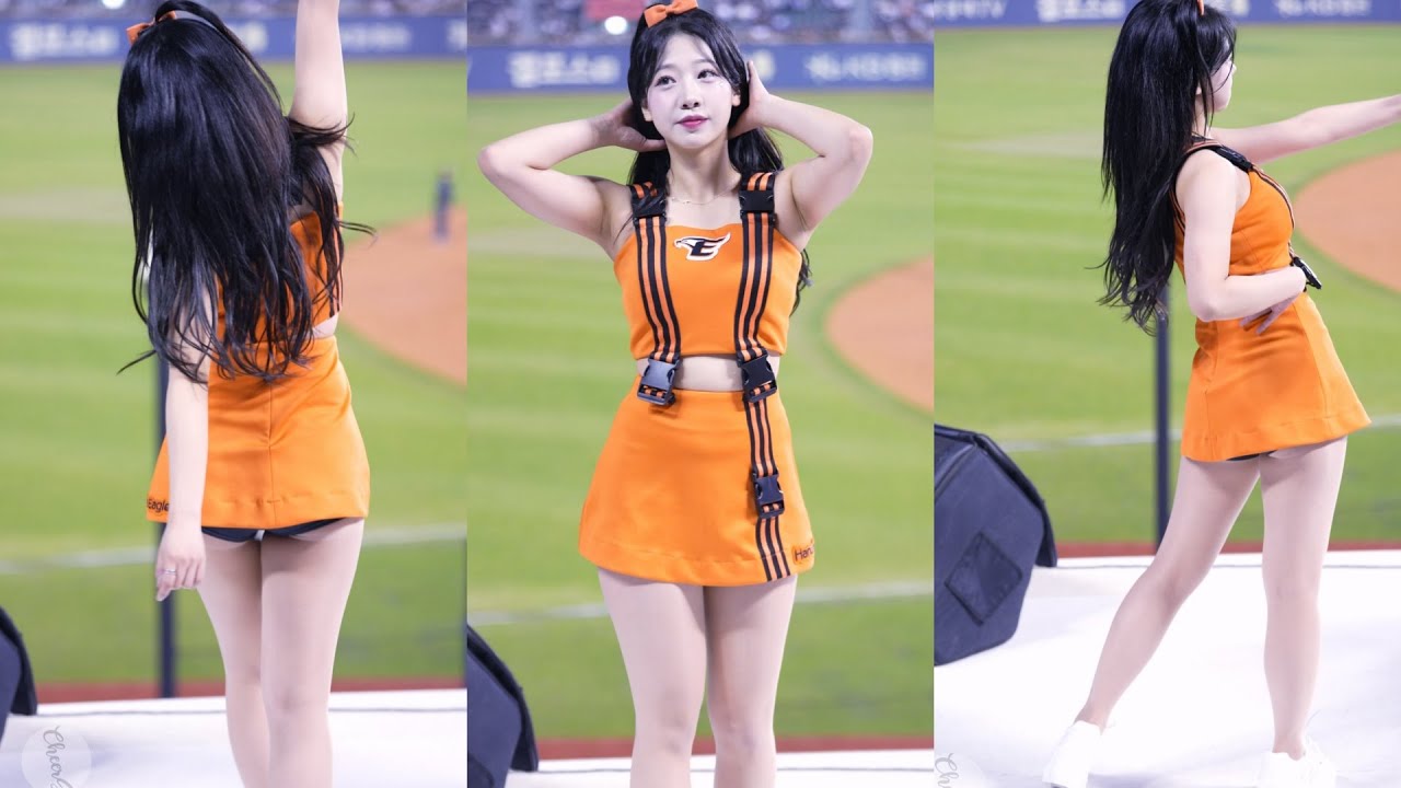 우수한 미모ㄷㄷ 우수한 치어리더 직캠 Woo Suhan Cheerleader 240411 |4K - YouTube