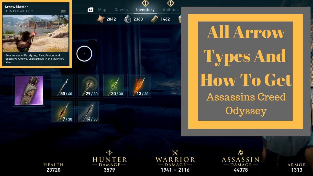 Assassin'S Creed Odyssey Where To Get Arrows
