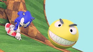 Pacman vs Sonic