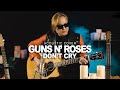 Guns n roses  dont cry  acoustic cover by tnarsar