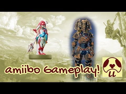 Zelda: Breath of the Wild - Mipha Champion amiibo Gameplay