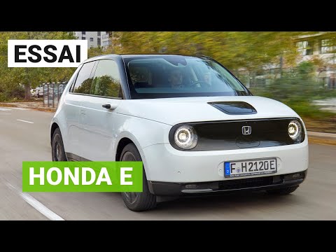 Essai Honda E : une petite ÉLECTRIQUE attachante