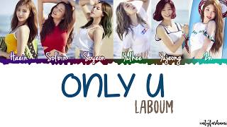 Laboum - Only U Lyrics Color Codedhanromeng