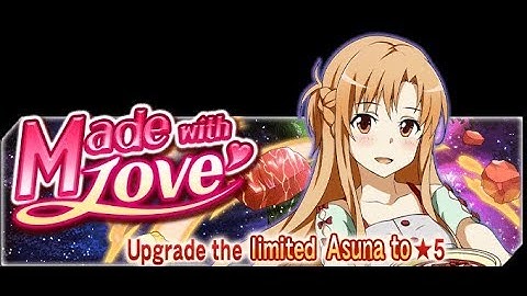 Sword Art Online Memory Defrag - Made with Love event full story