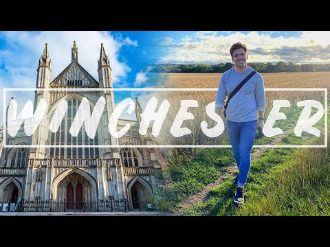 WINCHESTER UK TRAVEL VLOG | Eating  Walking & Exploring In Hampshire!
